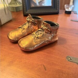 1960’s Copper Dipped Baby Shoes